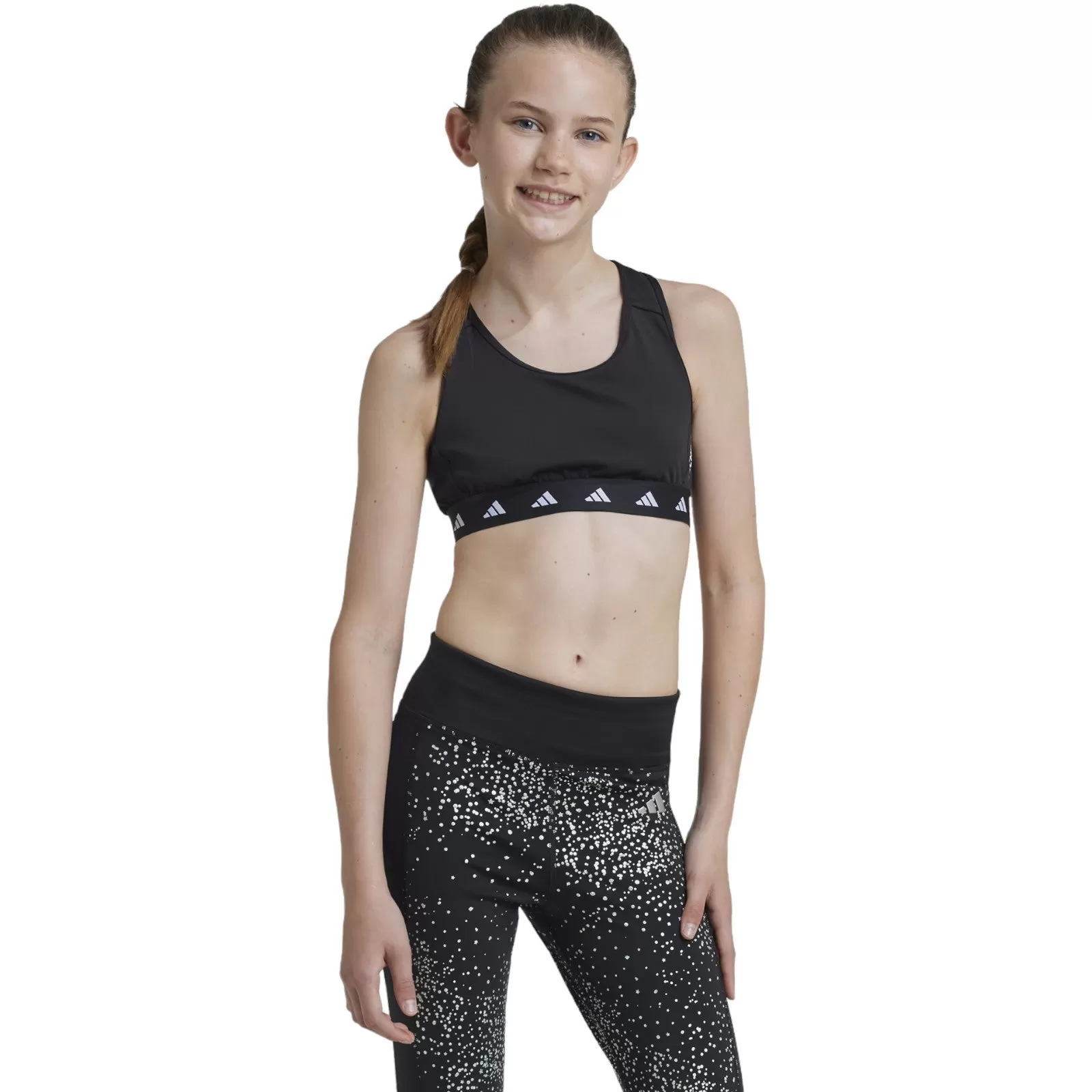 adidas TECHFIT Power React Girls Bra