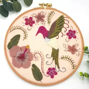 Corinne Lapierre - Applique Hoop Craft Kit Hummingbird