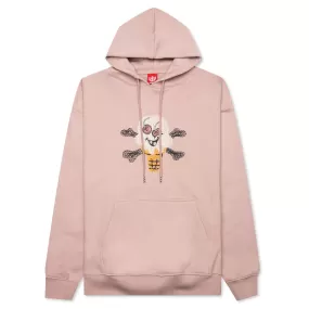 Croissant Hoodie - Rose Smoke