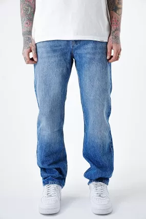 Fade Wide Fit Midnight Blue Jeans