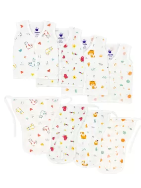 Muslin Jabla - Nappy -100% Cotton, Soft Langot Jabla Set (Pack of 4)