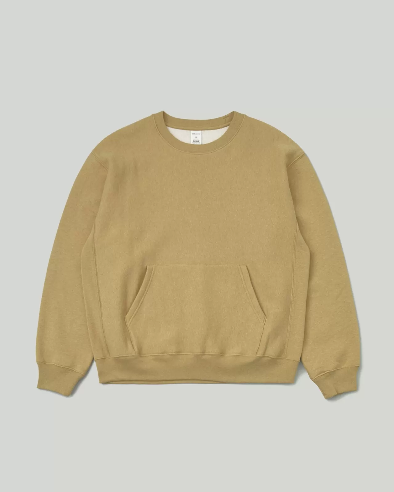 Pocket Crewneck Mustard