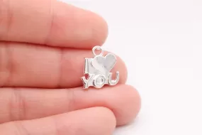 "I Love You" Charm, 925 Sterling Silver, 659