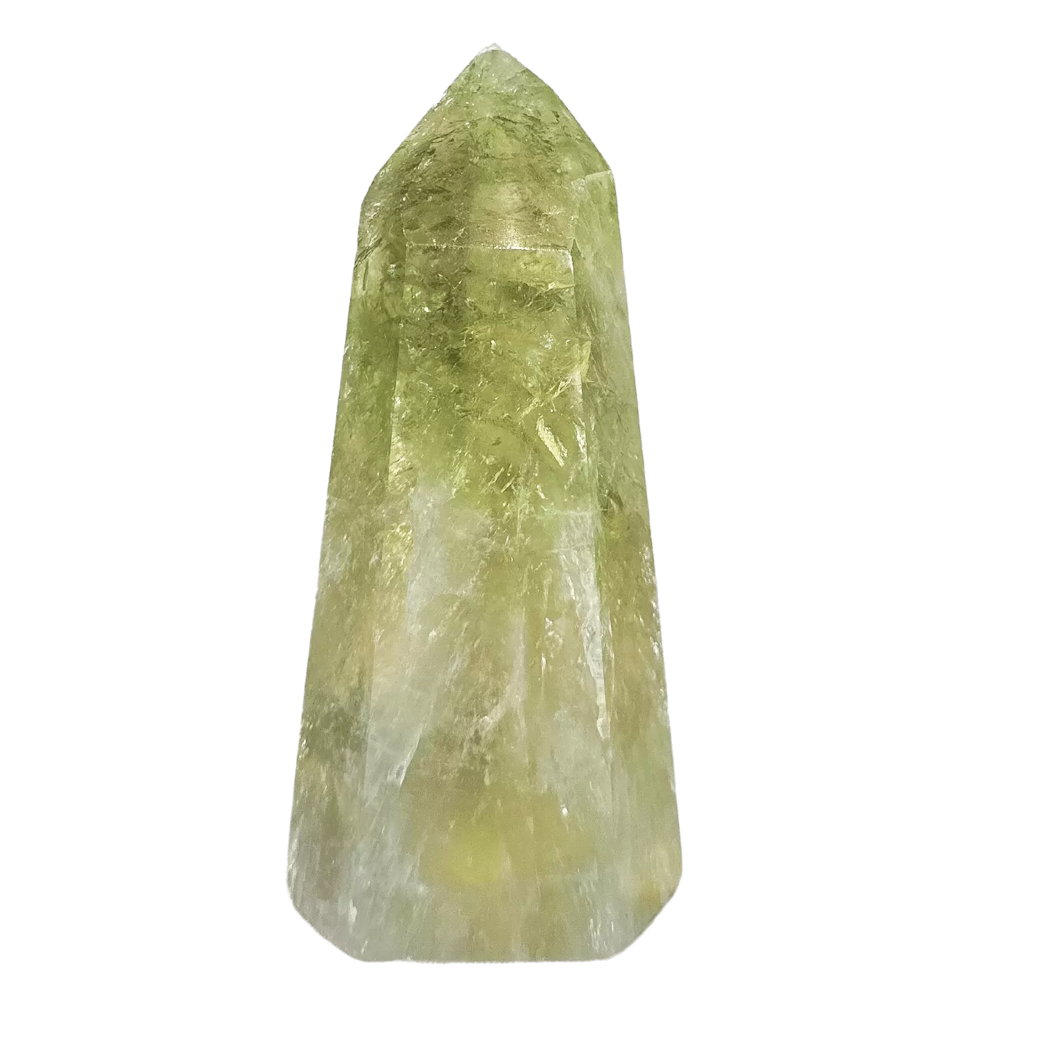 Rare Prasiolite Point