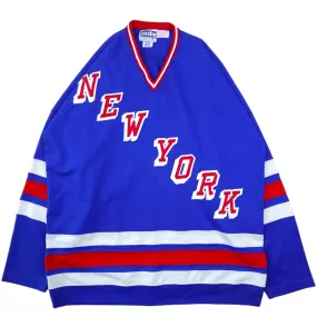 Vintage 80s New York Rangers NHL Hockey Jersey - XL