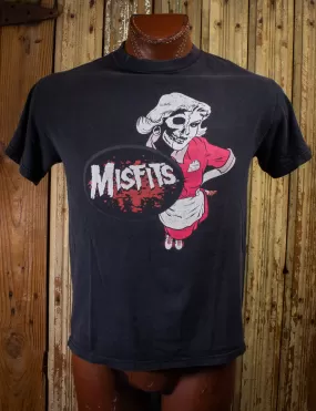 Vintage Misfits Marilyn Concert T shirt 2004 Black Medium