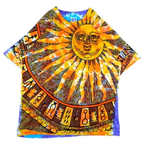 Vintage Sun And Moon Aop T-Shirt - XL